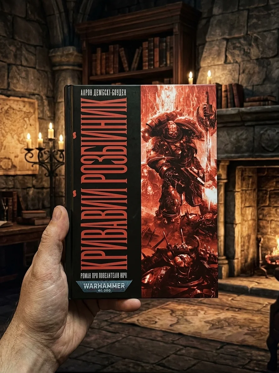 Warhammer 40.000: Кривавий Розбійник — Аарон Дембські-Боуден, обкладинка