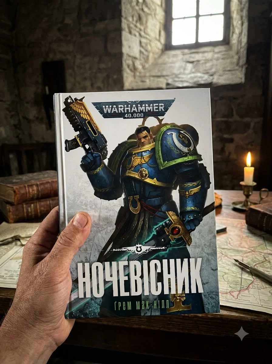 Warhammer 40.000. Ночевісник — Ґрем Мак-Нілл, обкладинка