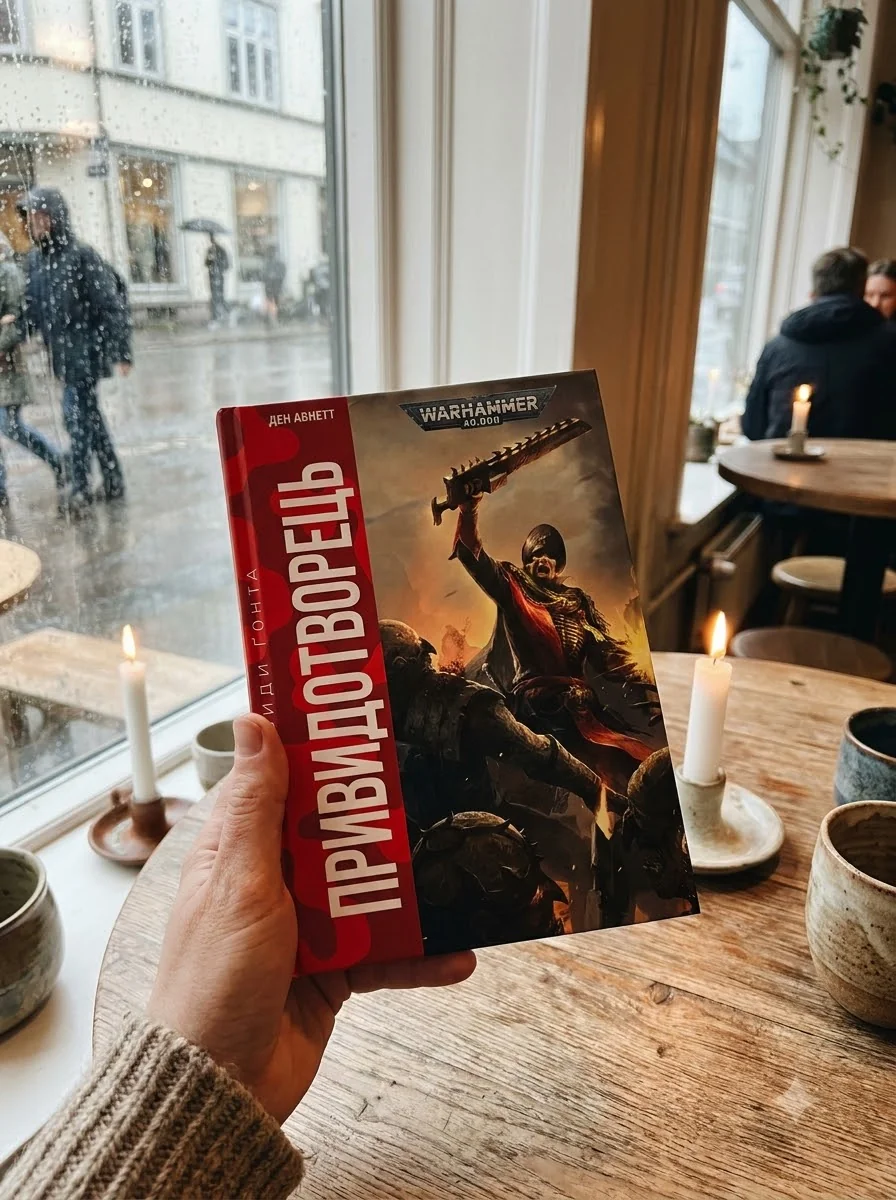 Warhammer 40.000: Привиди Ґонта. Привидотворець — Ден Абнетт, обкладинка