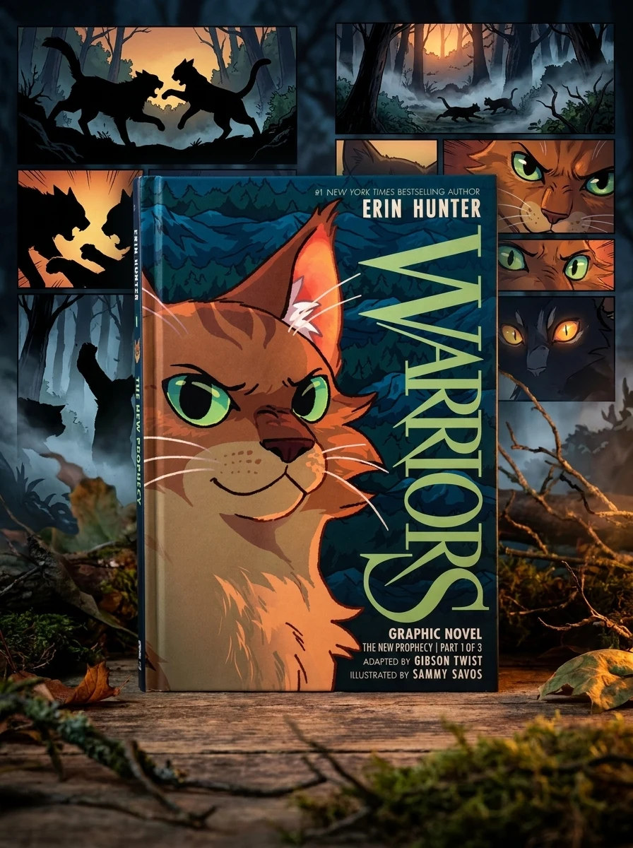 Warriors Graphic Novel: The New Prophecy — Комікси та манґи