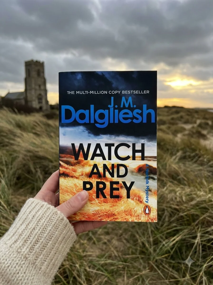 Watch and Prey. Hidden Norfolk Murder Mystery. Book 15 — Дж. М. Далгліш, обкладинка
