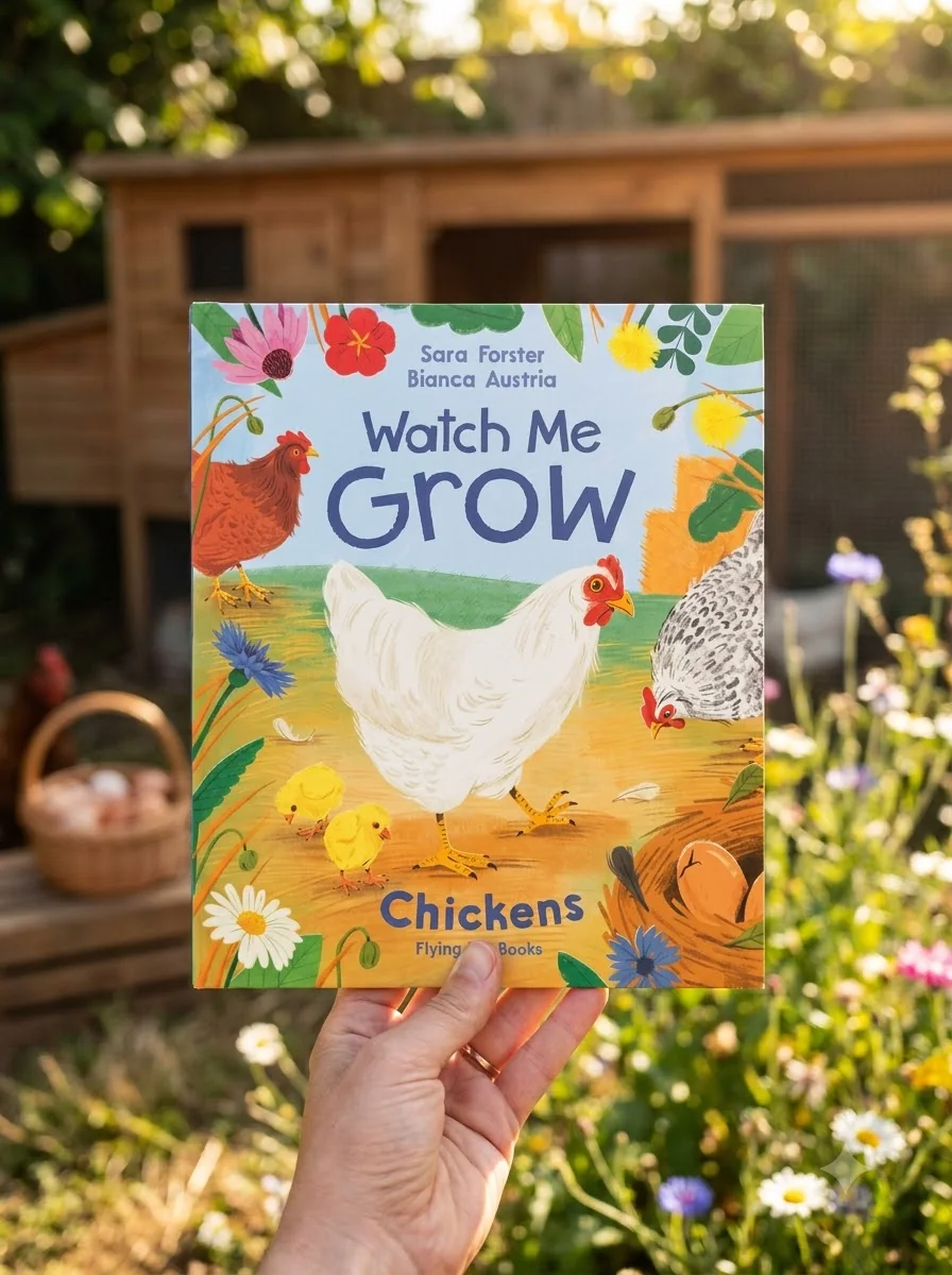 Watch Me Grow: Chickens — Дитяча література