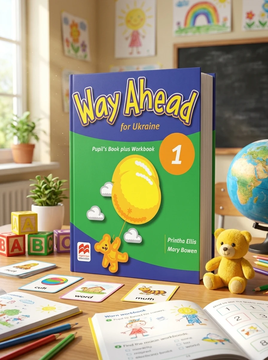 Way Ahead Ukraine 1 Pupil's Book + Workbook — Вивчення мов