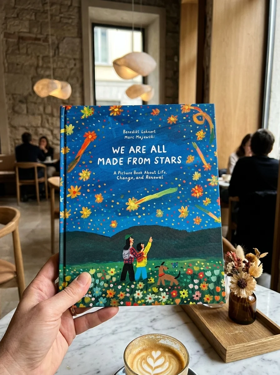 We Are All Made From Stars — Benedikt Lehnert, обкладинка