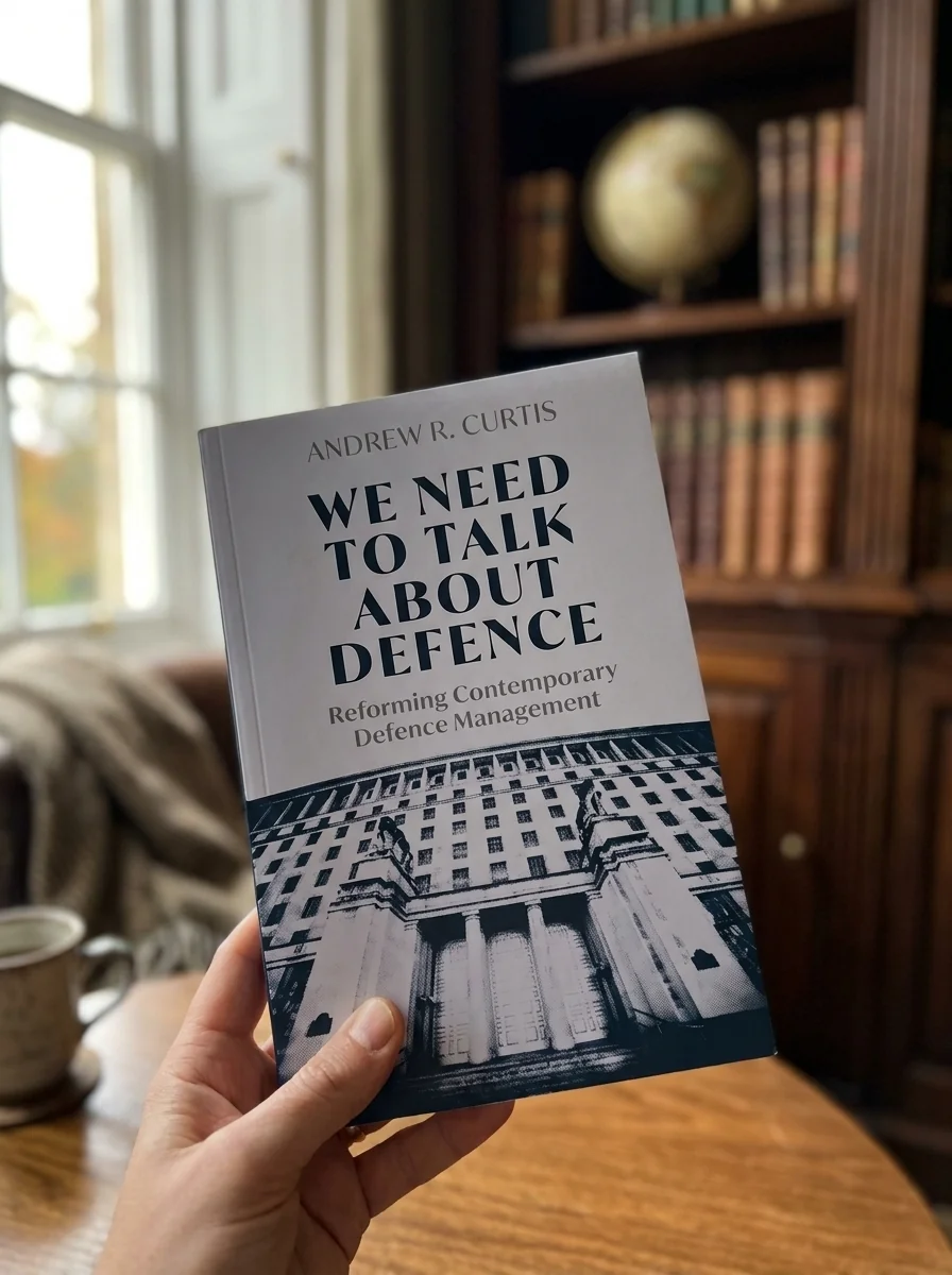 We Need to Talk About Defence — Dr Andrew (Royal United Services Institute, обкладинка