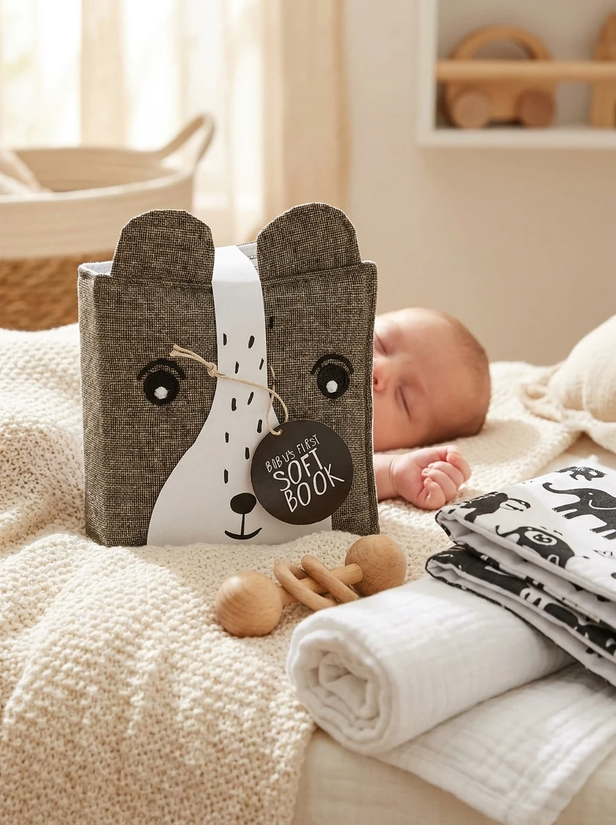 Wee Gallery Cloth Books. Friendly Faces in the Wild — Дитяча література