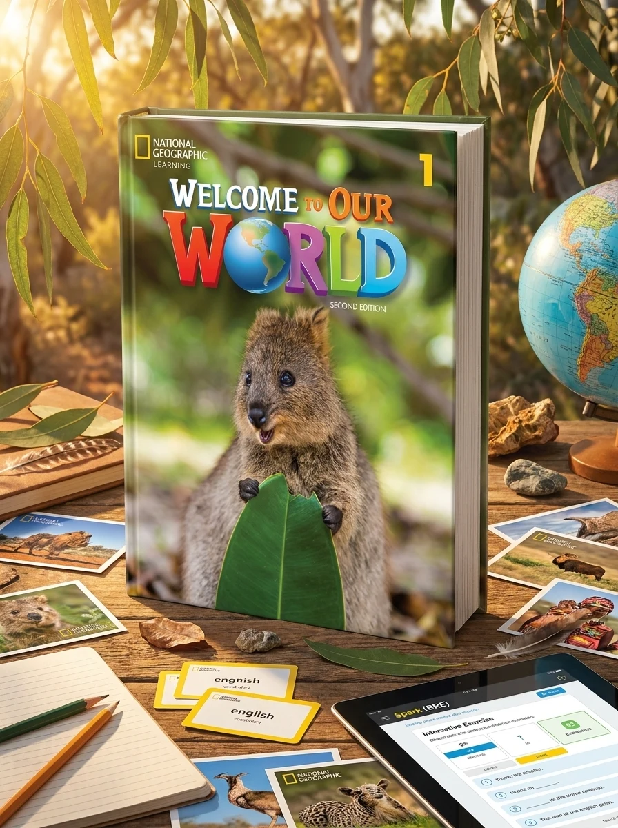 Welcome to Our World 1 with the Spark platform (BRE), 2nd Edition — Джилл Корі О'Салліван, обкладинка