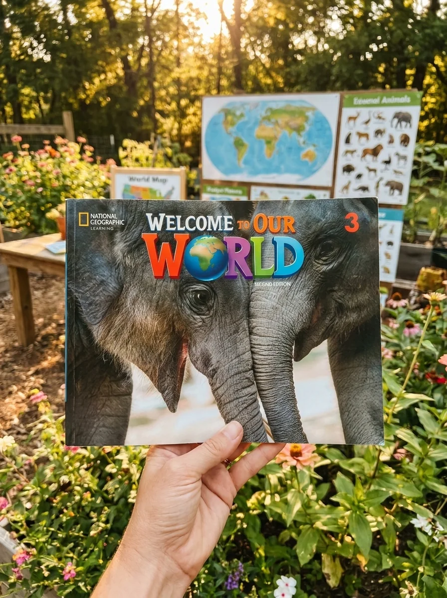 Welcome to Our World 3. Student's Book with the Spark platform 2nd edition — Джилл Корі О'Салліван, обкладинка