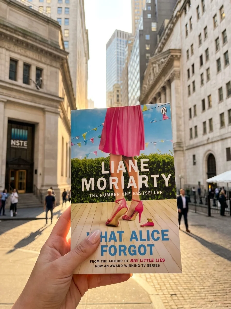 What Alice Forgot — Ліян Моріарті, обкладинка