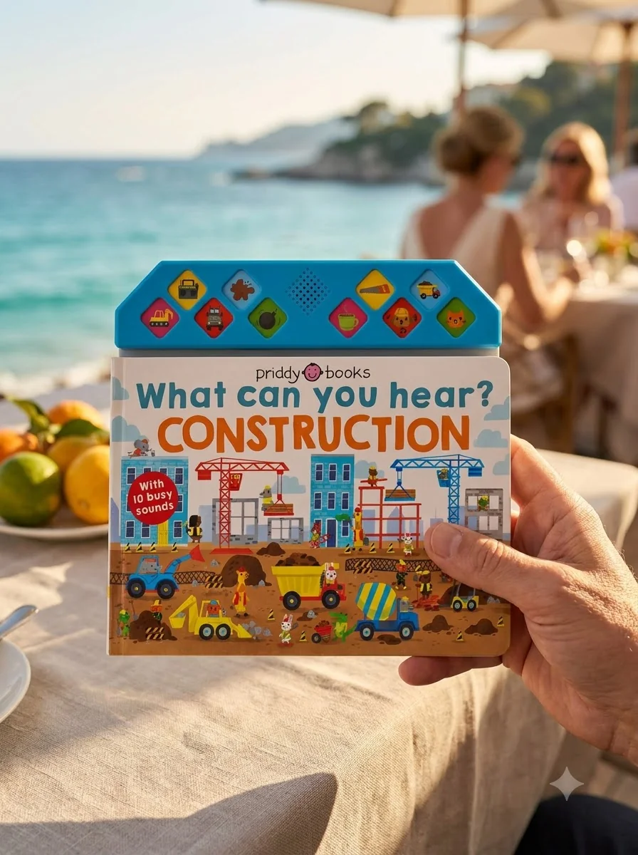 What Can You Hear? Construction — Роджер Прідді, обкладинка