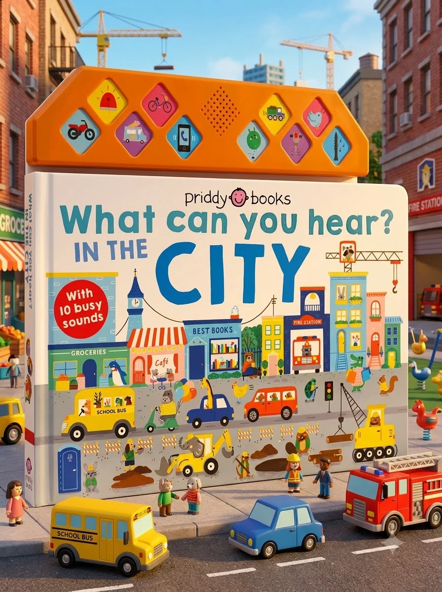 What Can You Hear? In The City — Книги іноземною мовою