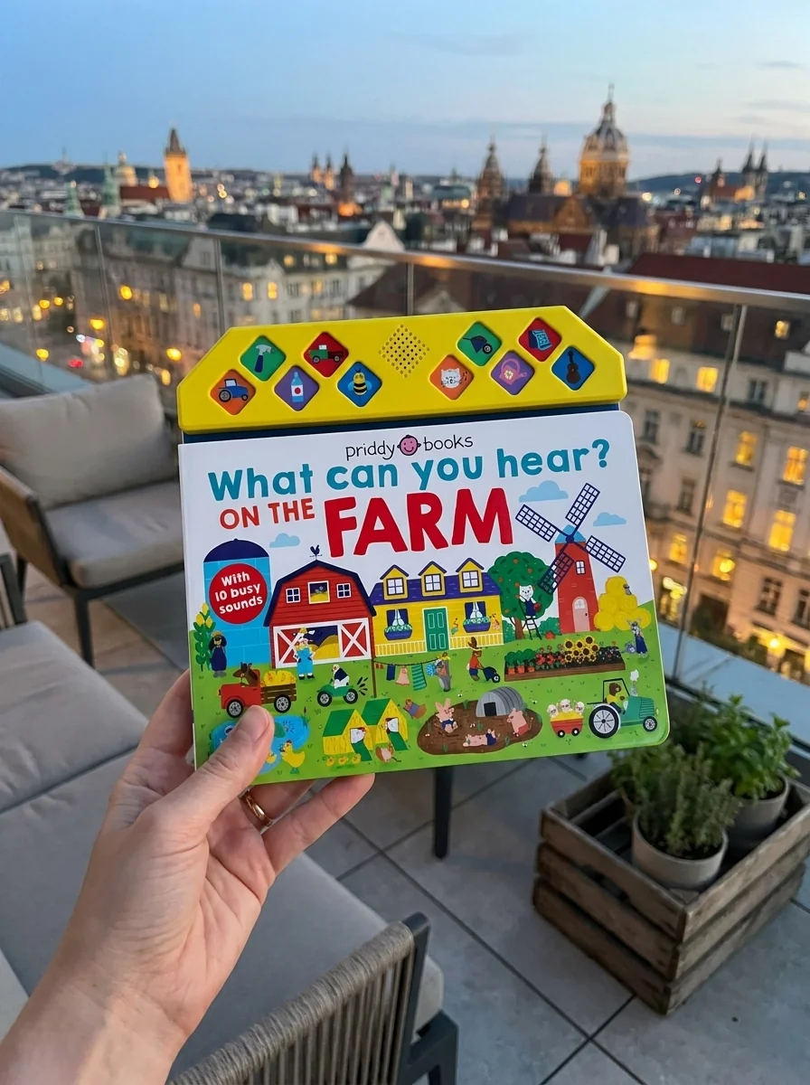 What Can You Hear On The Farm? — Роджер Прідді, обкладинка