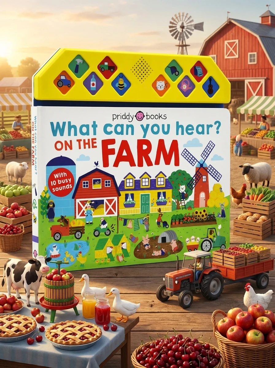What Can You Hear On The Farm? — Книги іноземною мовою