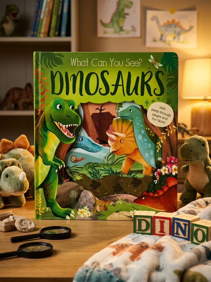 What Can You See? Dinosaurs — Дитяча література