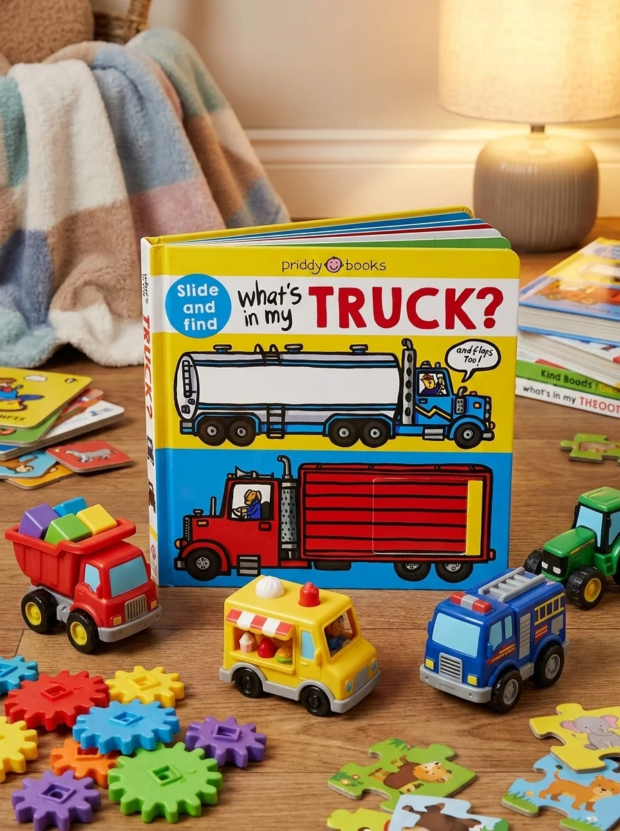 What's in my Truck? (A slide and find book) — Книги іноземною мовою