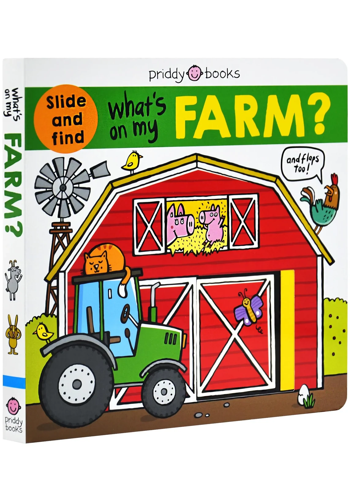 What's on My Farm? (A slide-and-find book with flaps) — фото 2