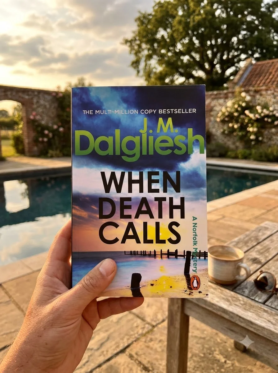 When Death Calls. Hidden Norfolk Murder Mystery. Book 16 — Дж. М. Далгліш, обкладинка