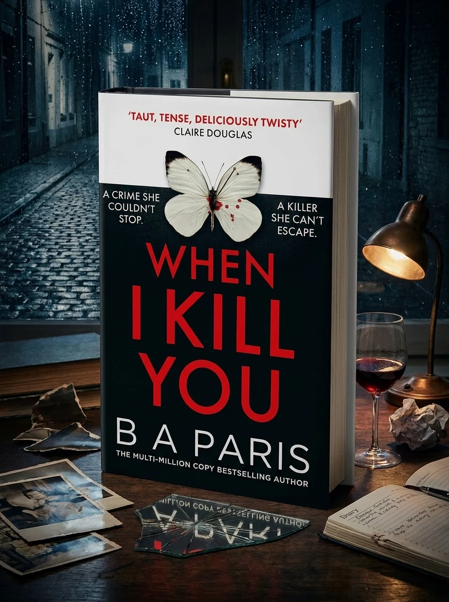 When I Kill You — Б. А. Паріс, обкладинка