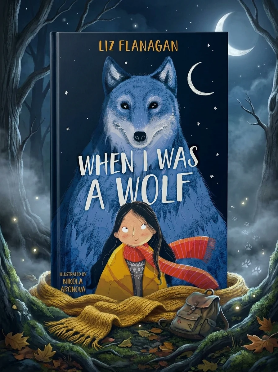 When I was a Wolf — Ліз Фланаган, обкладинка