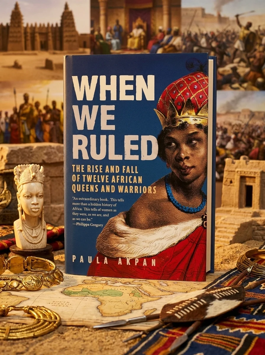 When We Ruled. The Rise and Fall of Twelve African Queens and Warriors — Пола Акпан, обкладинка