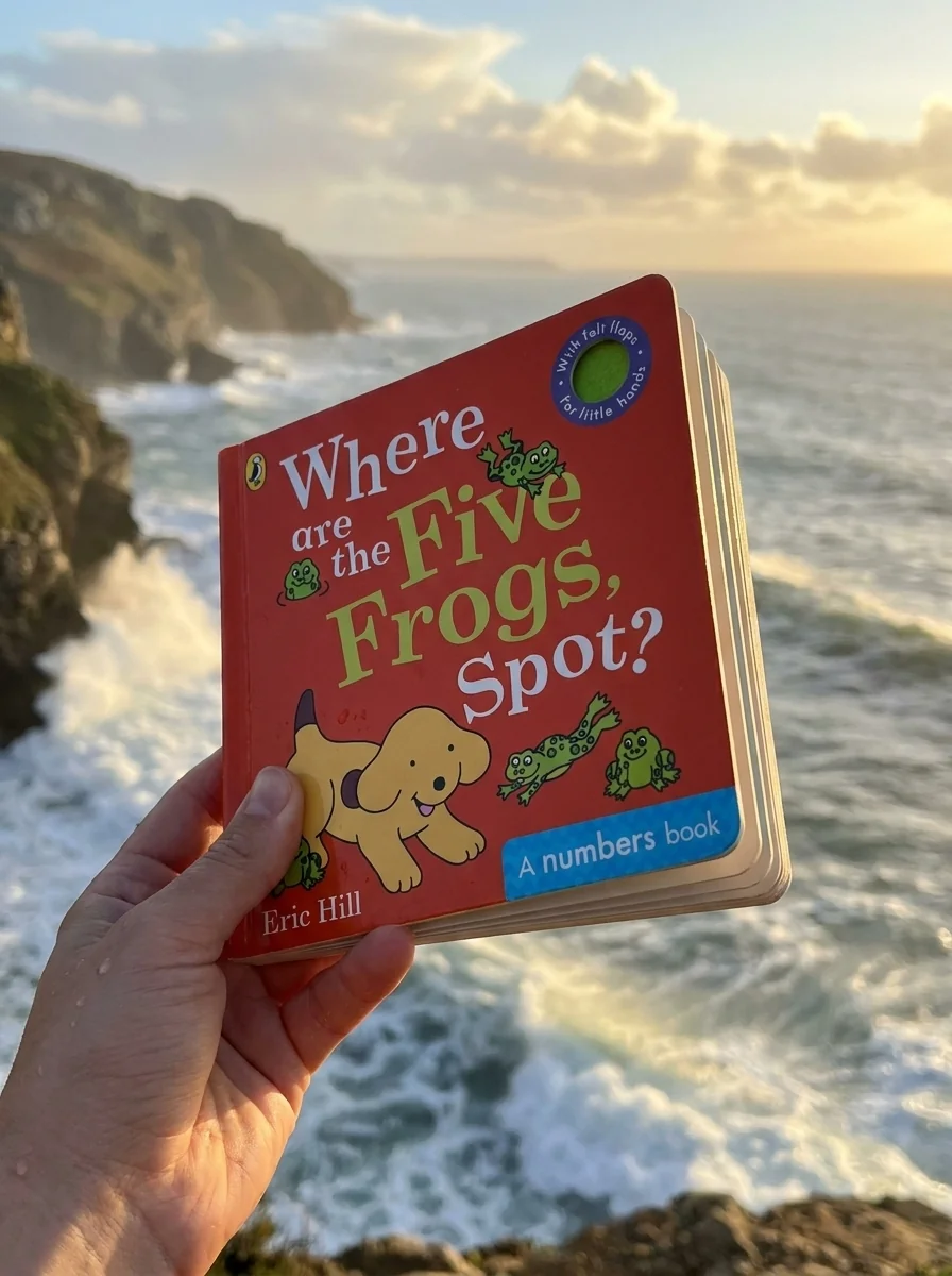 Where are the Five Frogs, Spot? — Ерік Хілл, обкладинка