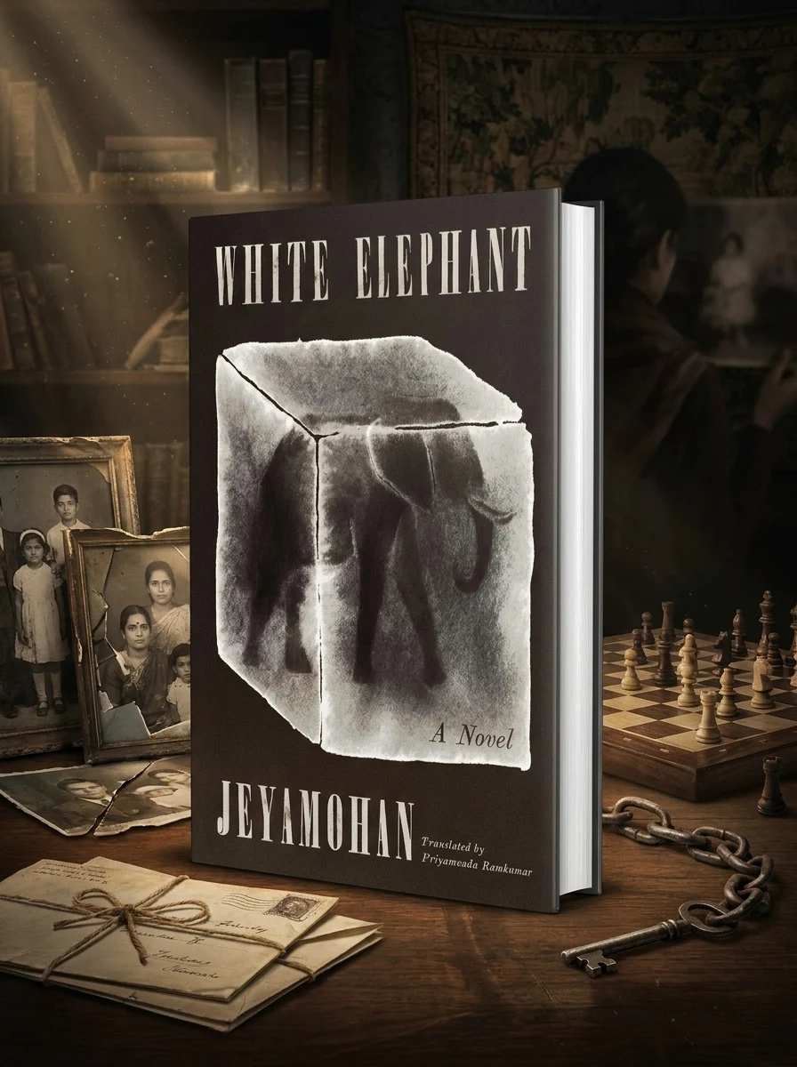White Elephant — Джаямохан, обкладинка