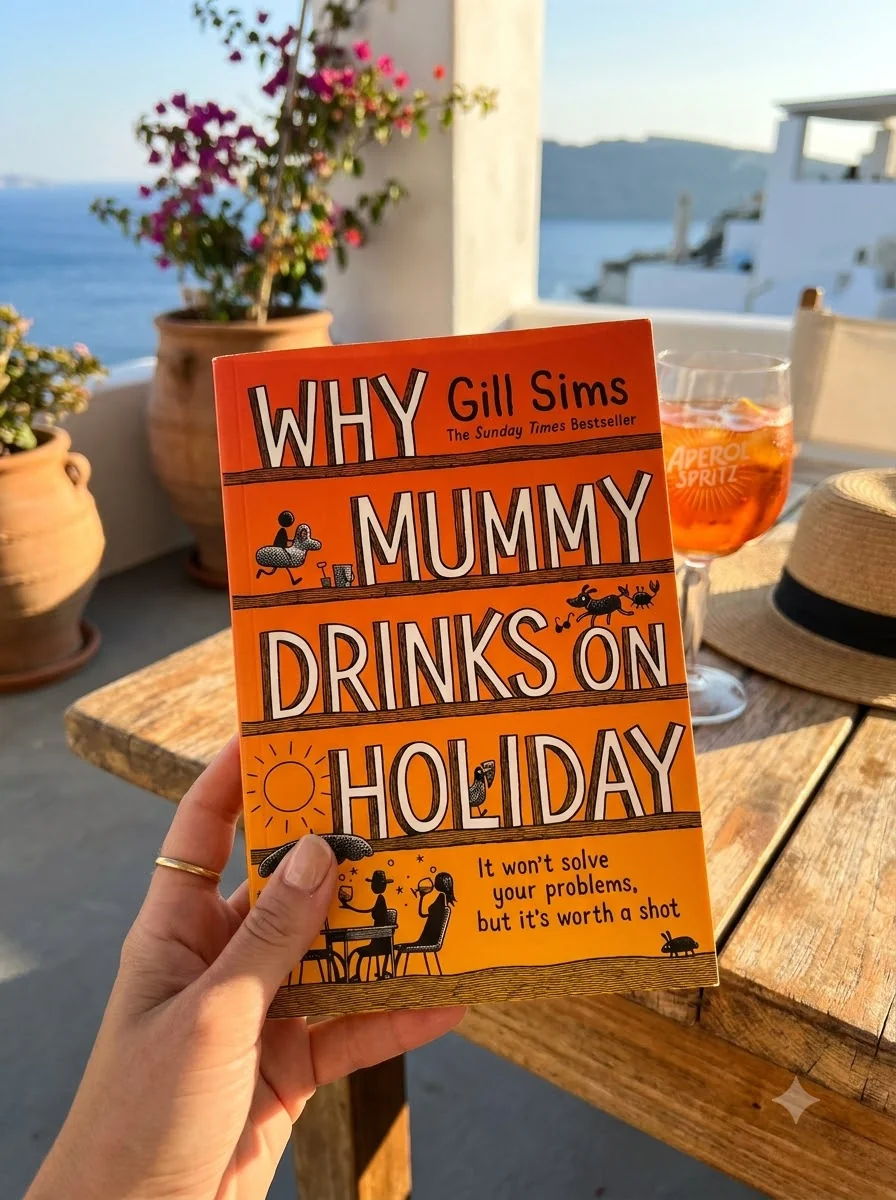 Why Mummy Drinks on Holiday — Gill Sims, обкладинка