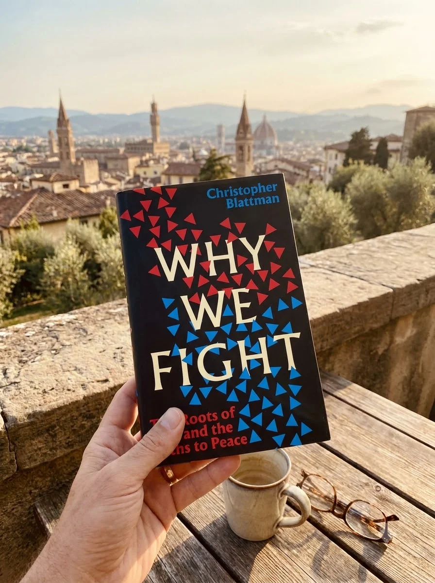Why We Fight — Крістофер Блаттман, обкладинка