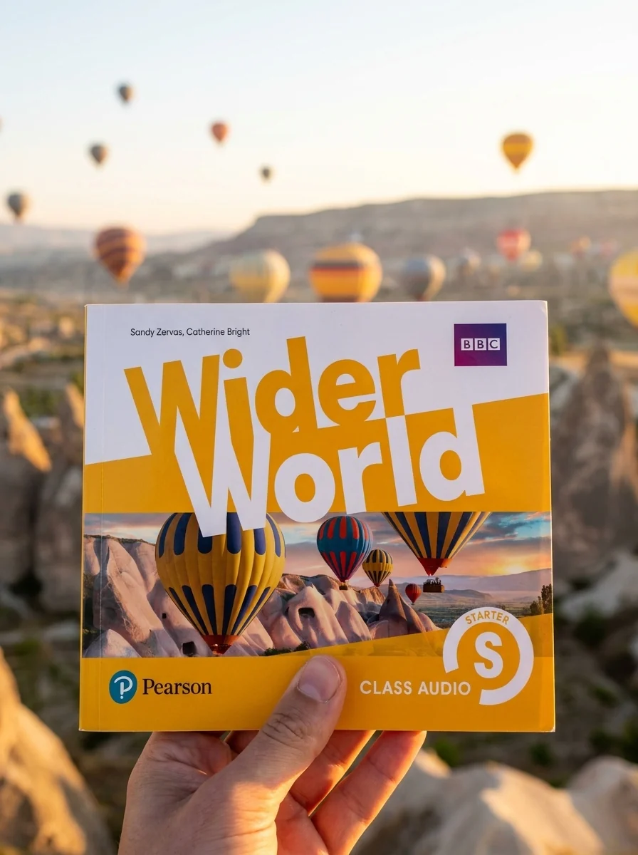 Wider World Starter Class Audio CDs — Сенді Зервас, обкладинка