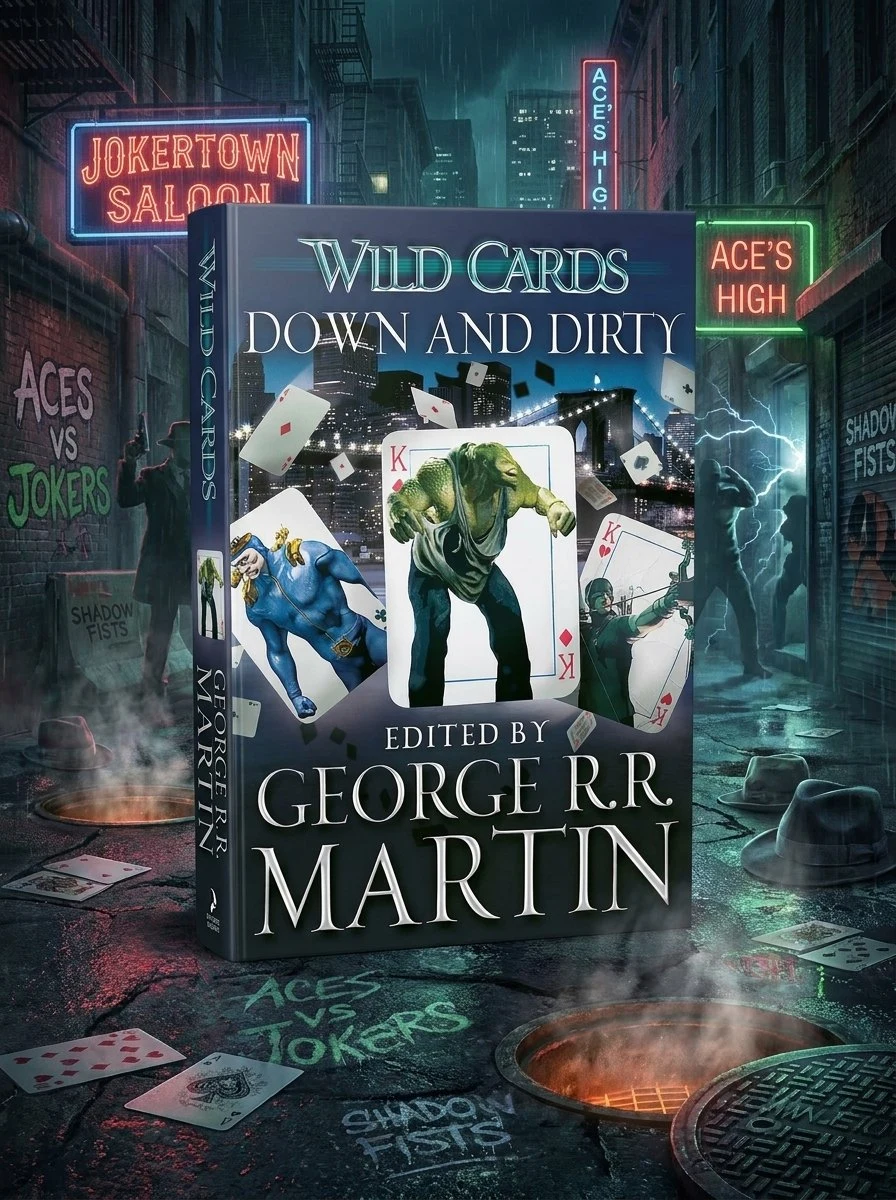 Wild Cards. Down and Dirty — Джордж Р. Р. Мартін, обкладинка