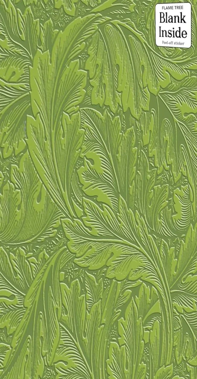 William Morris: Acanthus Artisan Art Blank Notebook,