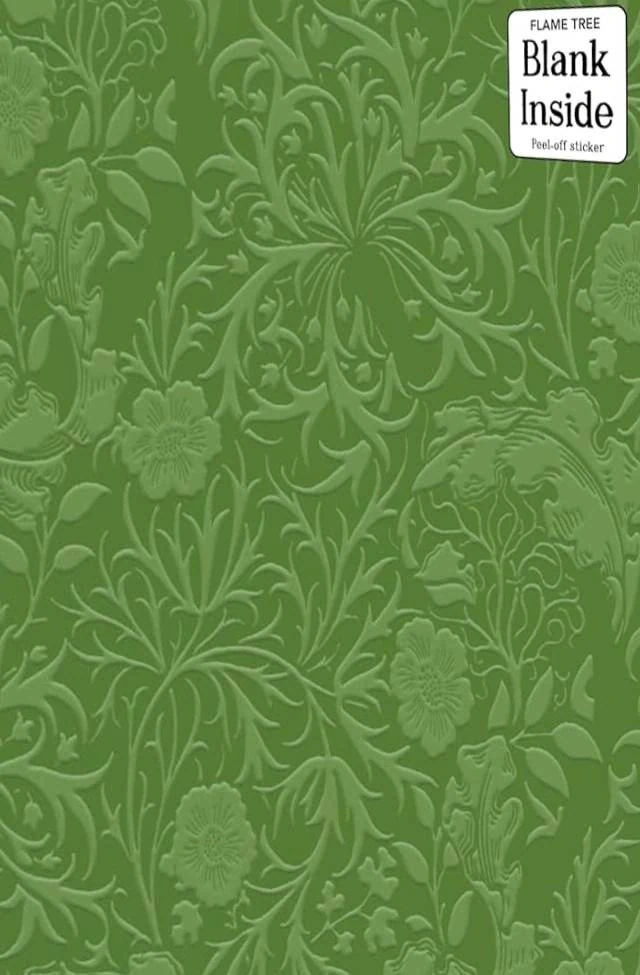 William Morris: Seaweed Artisan Art Blank Notebook,
