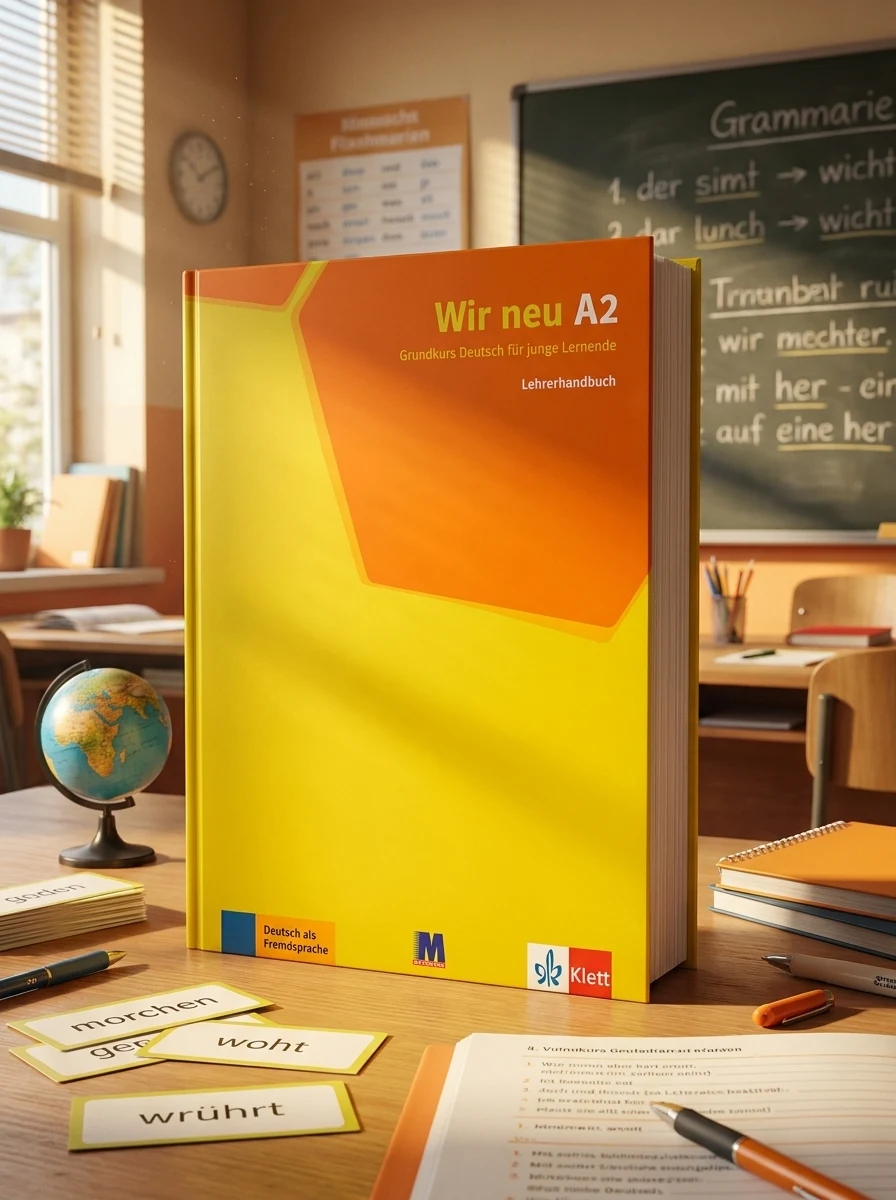 Wir neu A2. Книга для вчителя.- Курс для вивчення німецької мови для молоді
