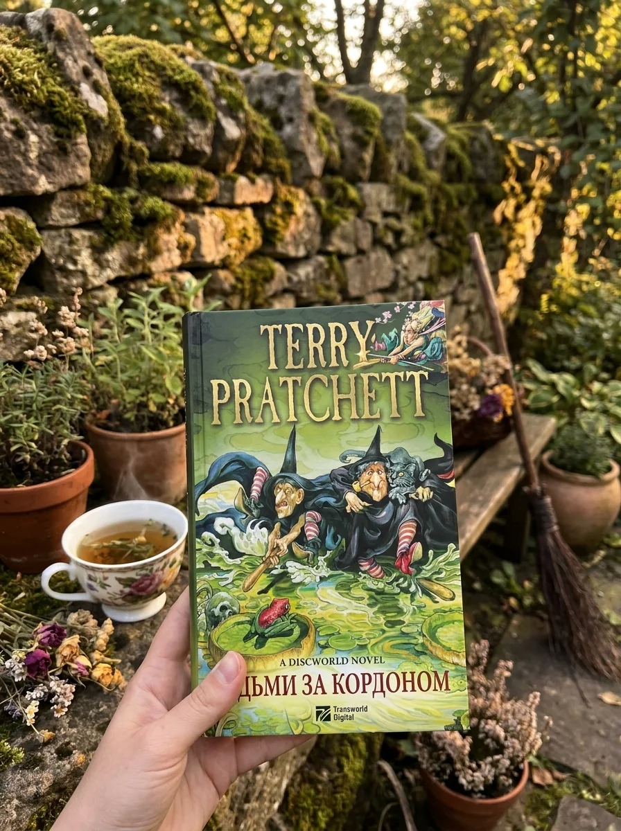 Witches Abroad — Террі Пратчетт, обкладинка