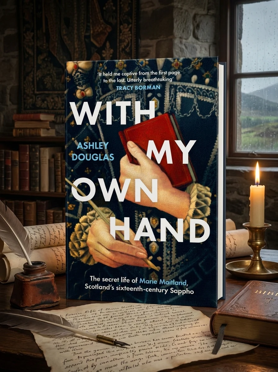 With My Own Hand. The Secret Life of Marie Maitland, Scotland's Sixteenth-Century Sappho — Ешлі Дуглас, обкладинка