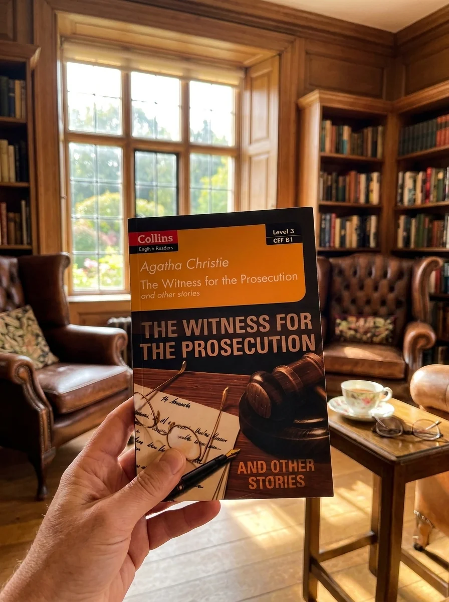Witness for the Prosecution and other stories. Level 3, B1 — Аґата Крісті, обкладинка