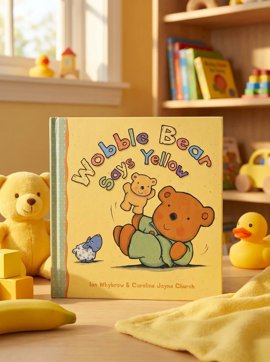 Wobble Bear Says Yellow — Дитяча література
