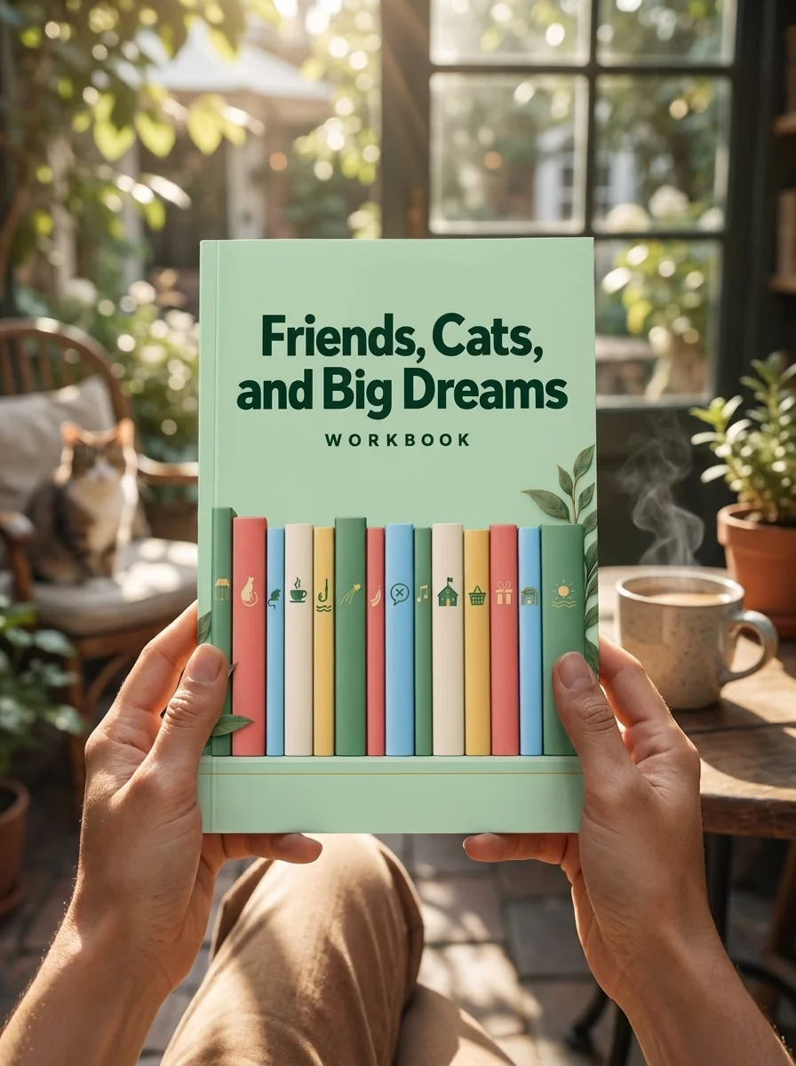 Workbook. Friends, Cats, and Big Dreams (A1) — Олеся Повшедна, фото 2