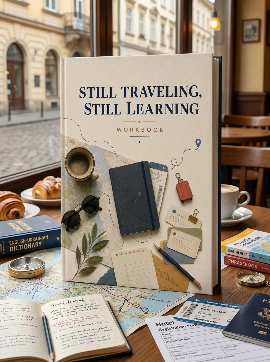 Workbook. Still Traveling, Still Learning (A2) — Олеся Повшедна, обкладинка