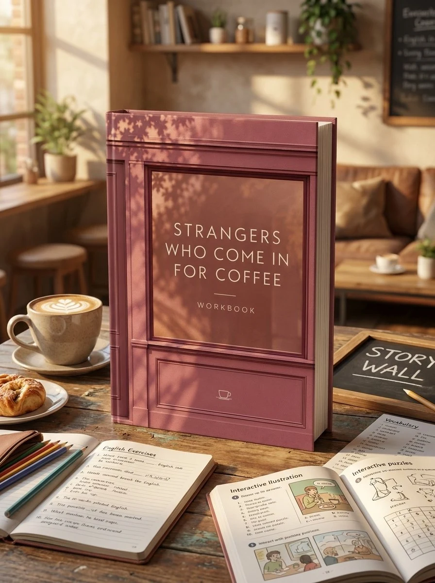 Workbook. Strangers Who Come in for Coffee (A1) — Олеся Повшедна, фото 3