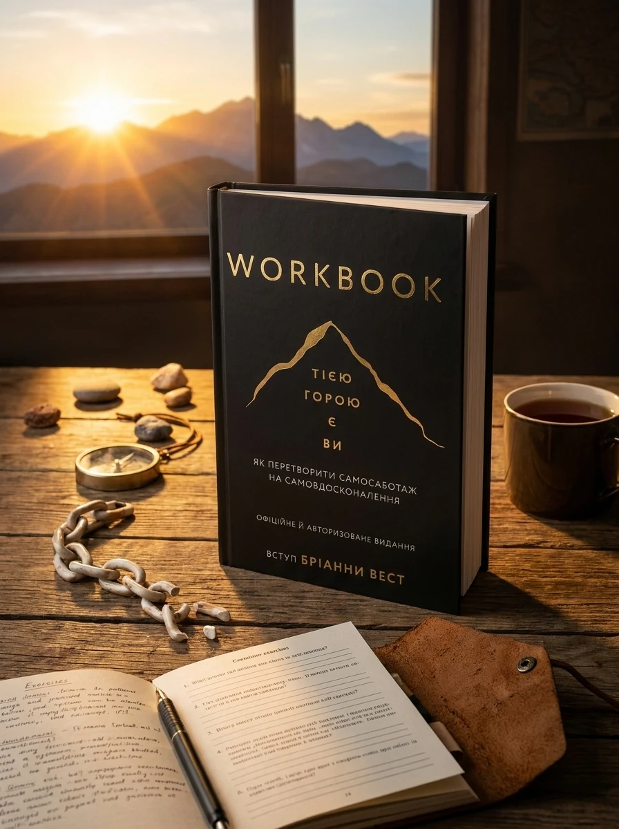 Workbook. Тією горою є ви. Як перетворити самосаботаж на самовдосконалення