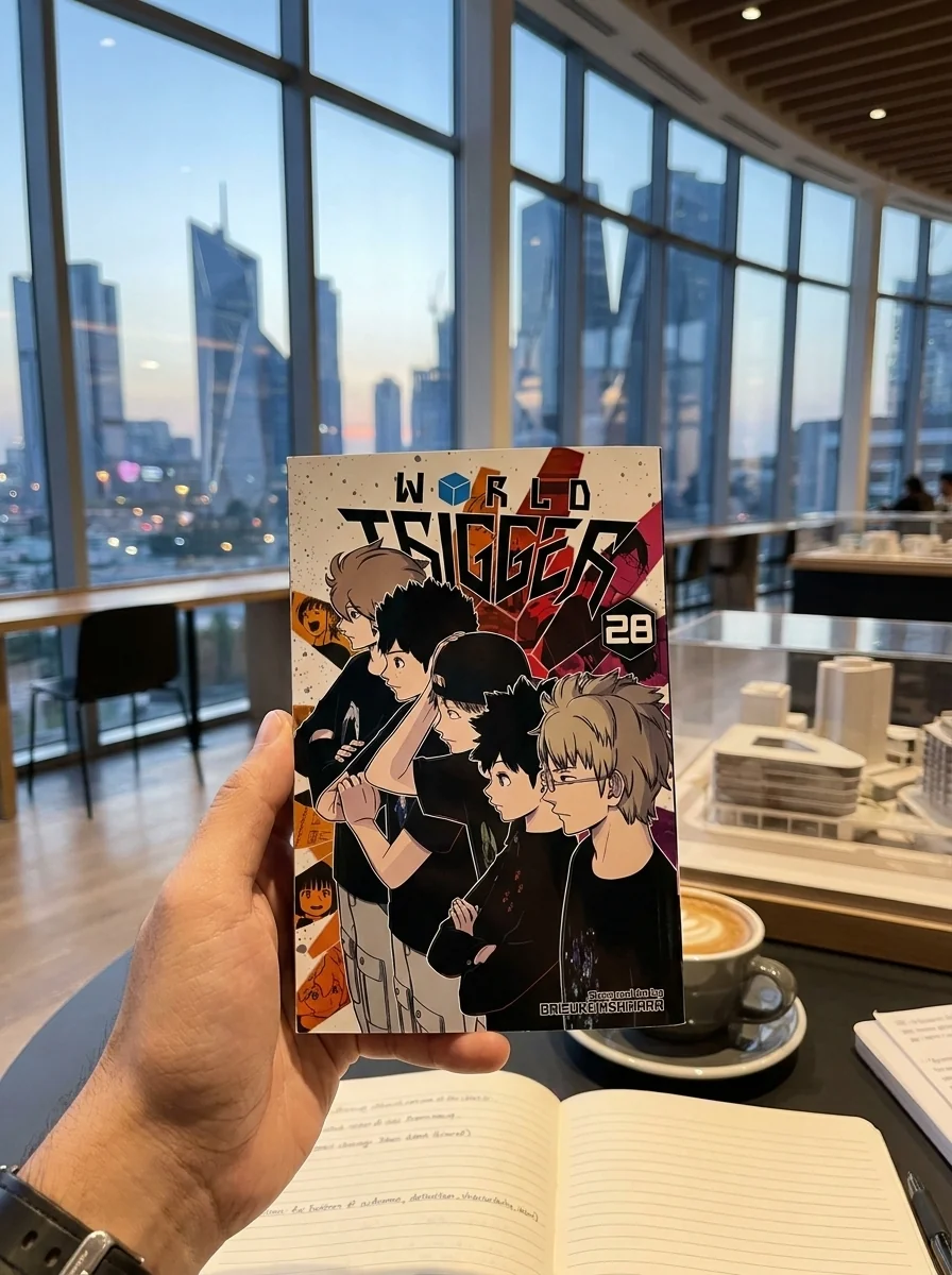 World Trigger, Vol. 28 — Daisuke Ashihara, обкладинка