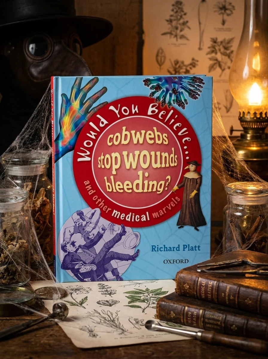Would You Believe...cobwebs stop wounds bleeding? and other medical marvels — Наука та психологія