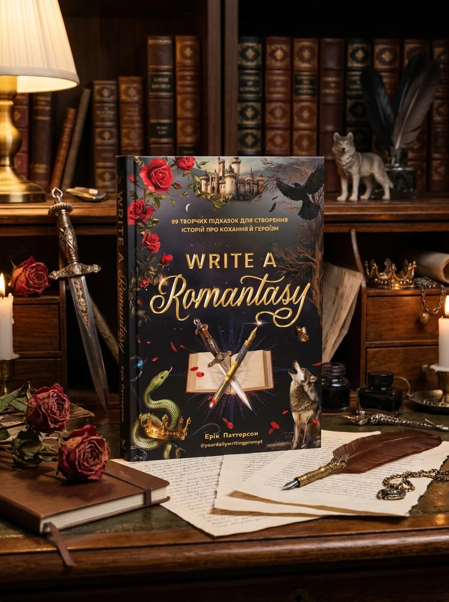 Write a Romantasy. 99 творчих підказок для створення історій про кохання й героїзм — Бізнес та саморозвиток