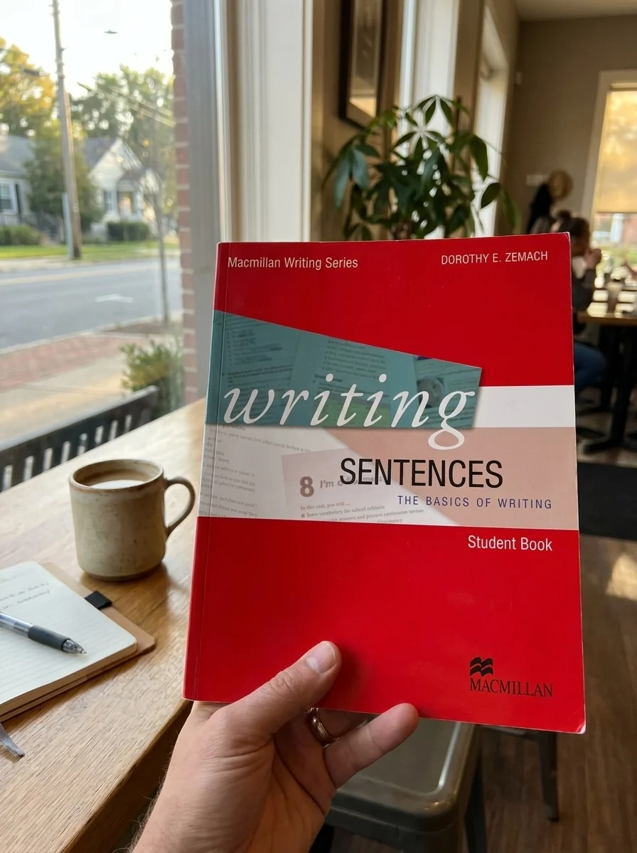 Writing Series. Writing Sentences — Дороті Земах, обкладинка