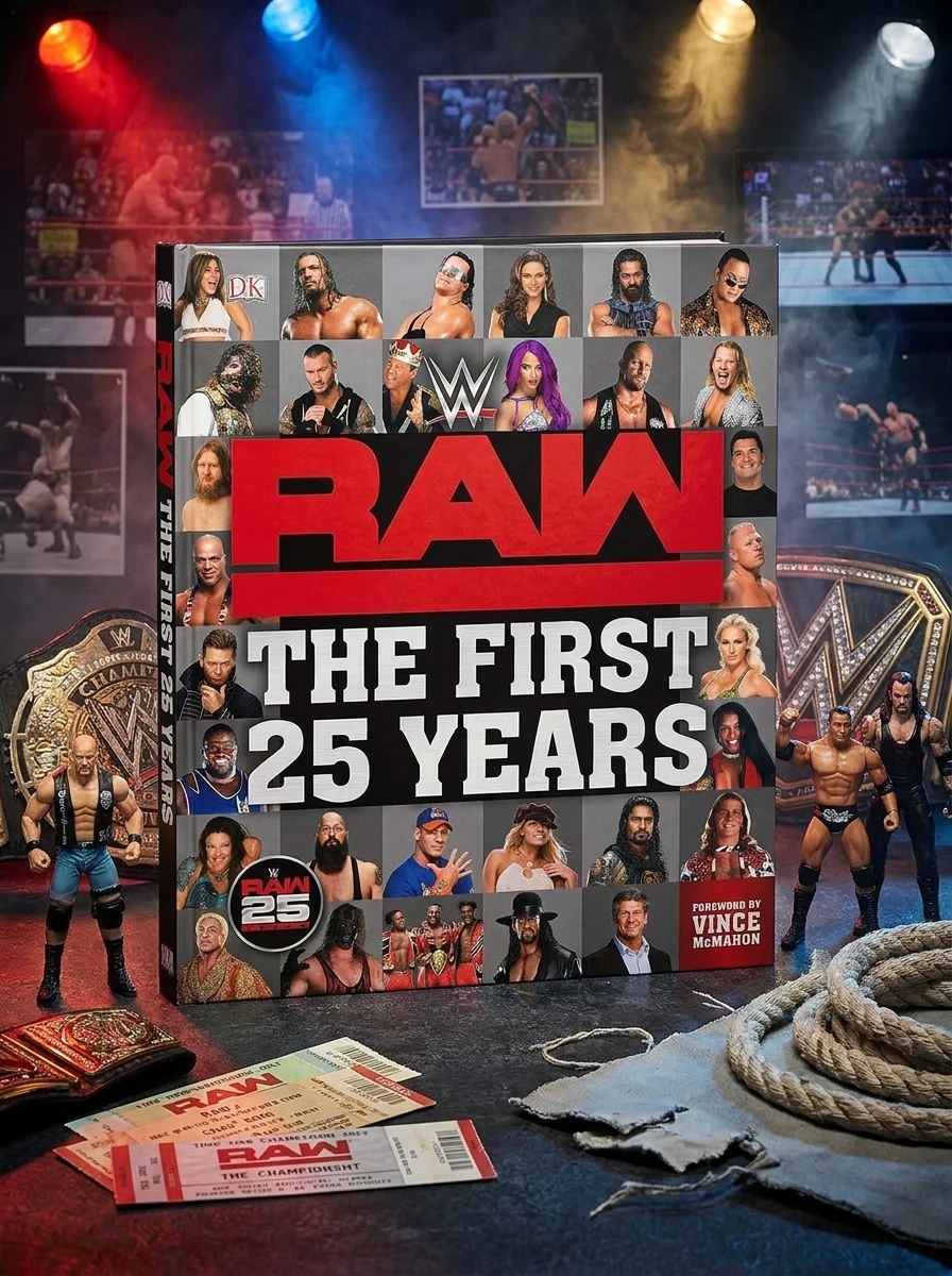 WWE RAW The First 25 Years — Комікси та манґи