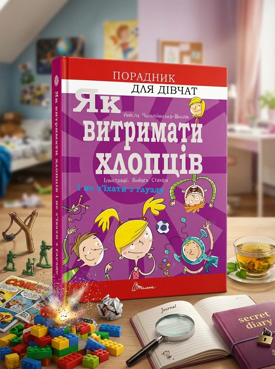 Як витримати хлопців і не з’їхати з глузду — Дитяча література