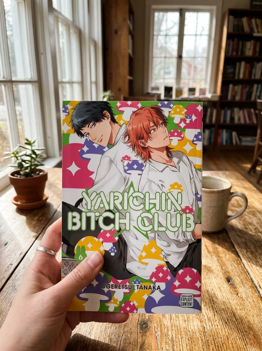 Yarichin Bitch Club, Vol. 6 — Ogeretsu Tanaka, обкладинка