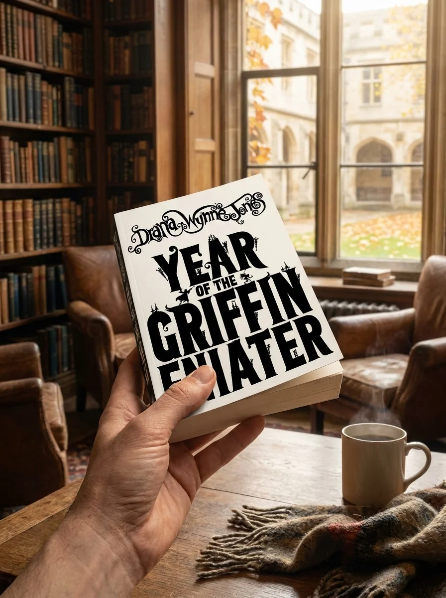 Year of the Griffin — Діана Вінн Джонс, обкладинка