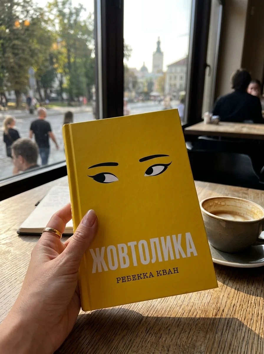 Yellowface — Ребекка Кван, обкладинка